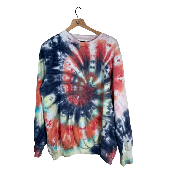 Nordstrom Sweaters - AFRM Nordstrom Monroe Tie Dye Swirl Sweatshirt Top Loungewear NWT Womens Medium